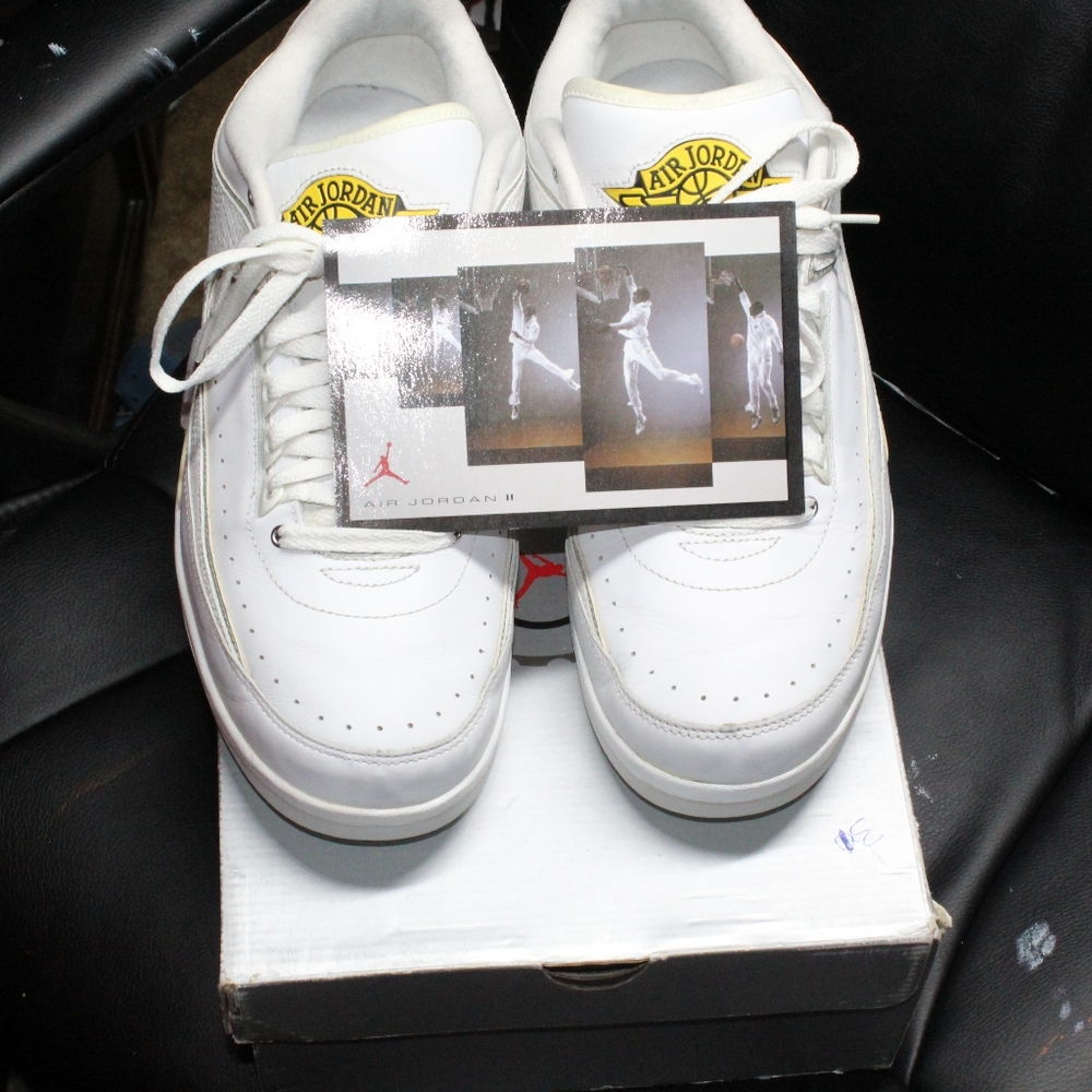 jordan 2 white maize '05 release og all